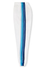 Classic LOS ANGELES DODGERS 5 STRIPE SWEATPANTS - WHITE BLUE