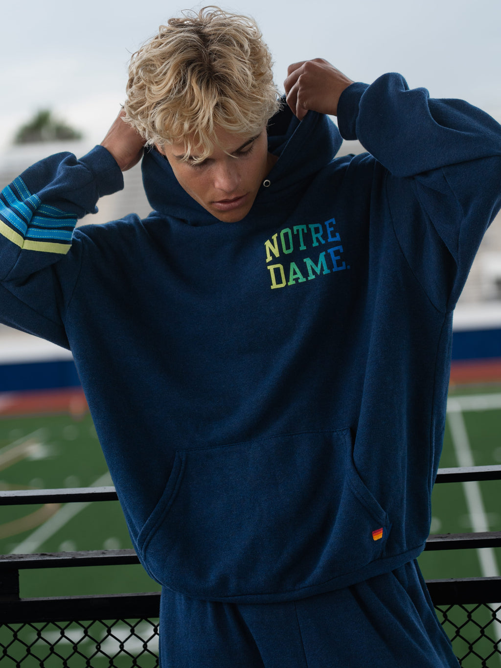 Classic NOTRE DAME 2026 UNISEX POCKET SWEATPANTS - NAVY