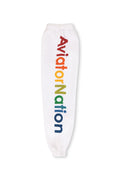 Classic KIDS AVIATOR NATION VENICE SWEATPANTS - WHITE