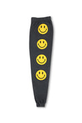 Classic KIDS SMILEY 2 SWEATPANTS - CHARCOAL