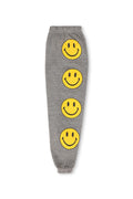 Classic KIDS SMILEY 2 SWEATPANTS - HEATHER GREY