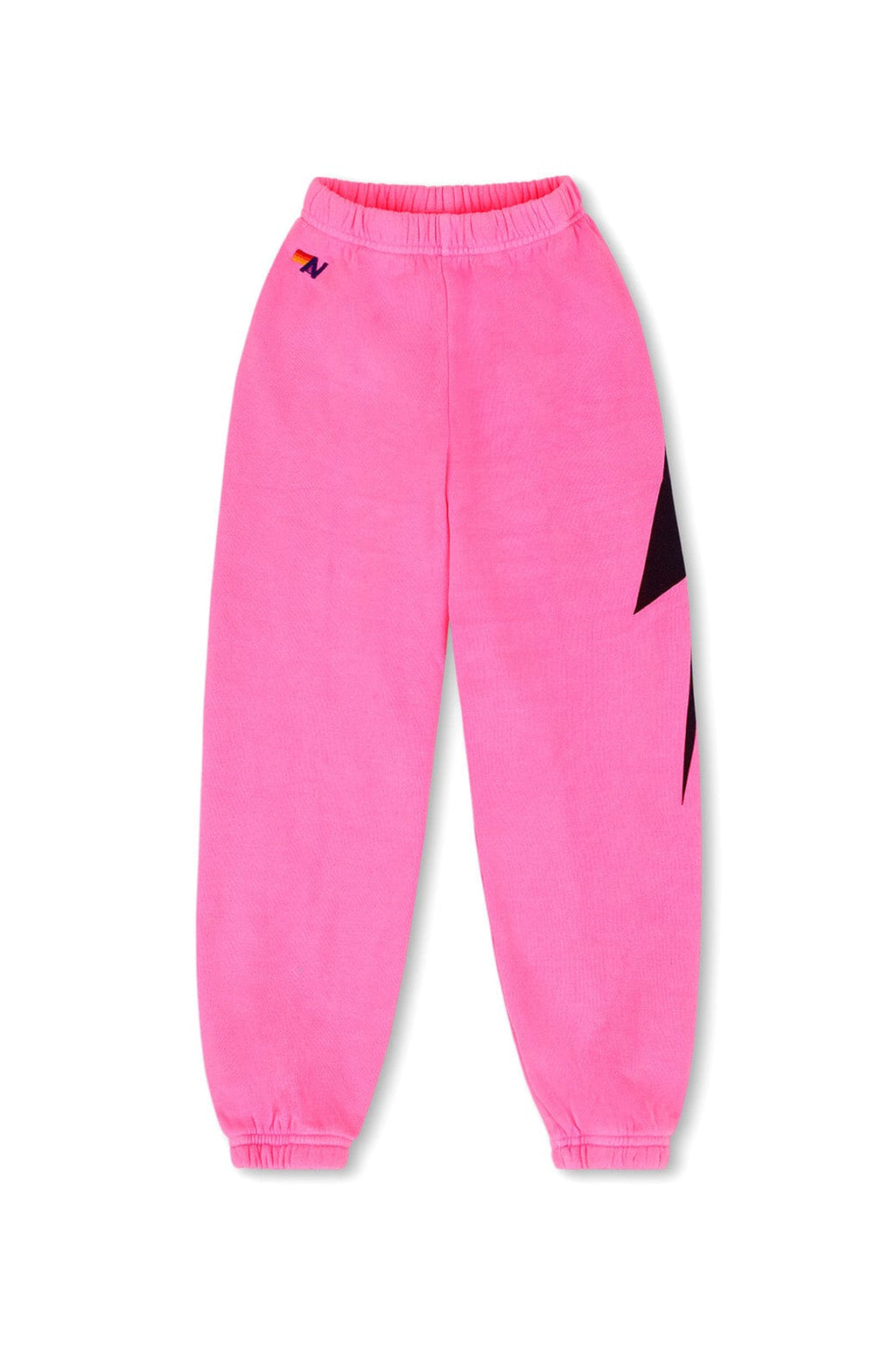 Classic KIDS BOLT PRINT SWEATPANTS - NEON PINK