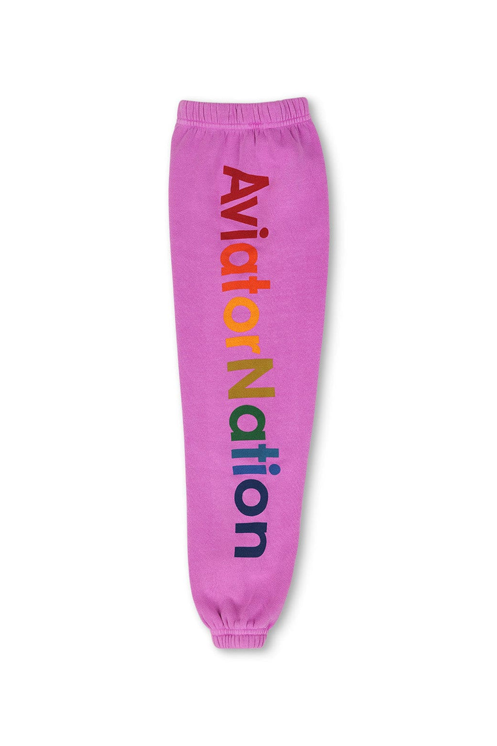 Classic KIDS AVIATOR NATION VENICE SWEATPANTS - NEON PURPLE