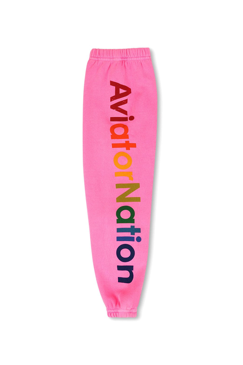 Classic KIDS AVIATOR NATION VENICE SWEATPANTS - NEON PINK