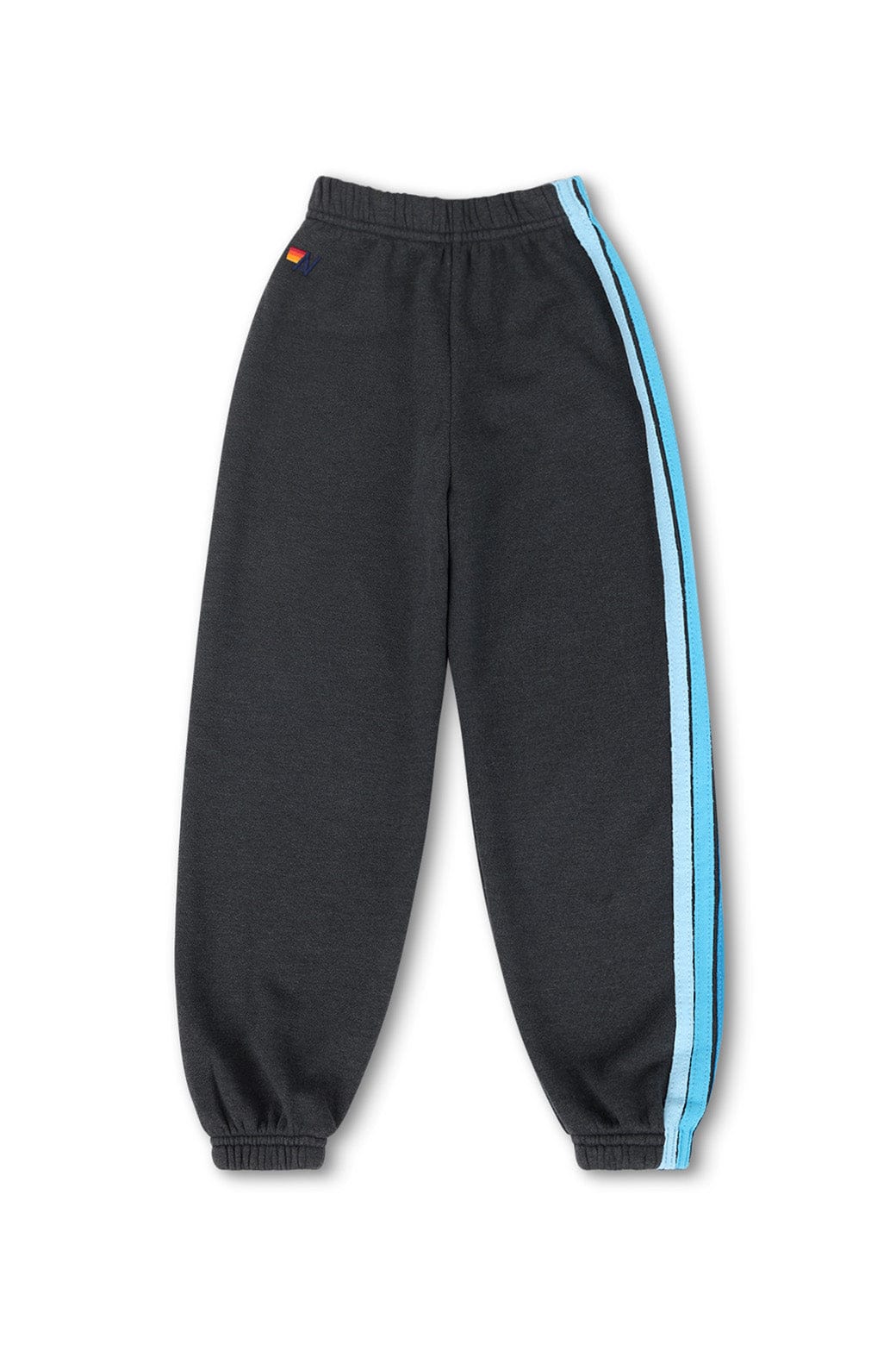 Classic KIDS 5 STRIPE SWEATPANTS - CHARCOAL BLUE