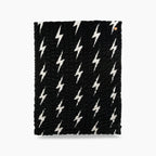 Classic Aviator Nation x Lola Blanket - Black White Bolt