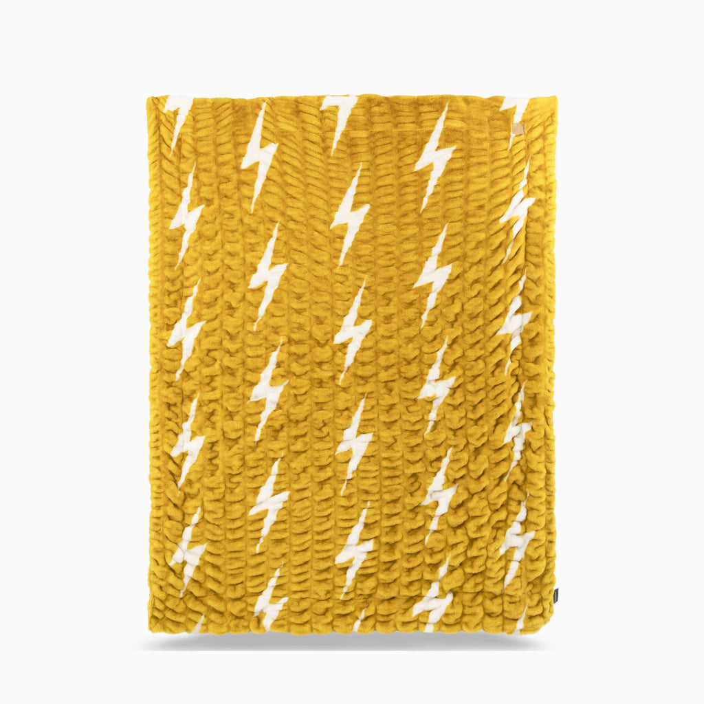Classic Aviator Nation x Lola Blanket - Gold White Bolt