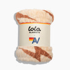 Classic Aviator Nation x Lola Blanket - Beige Copper Bolt