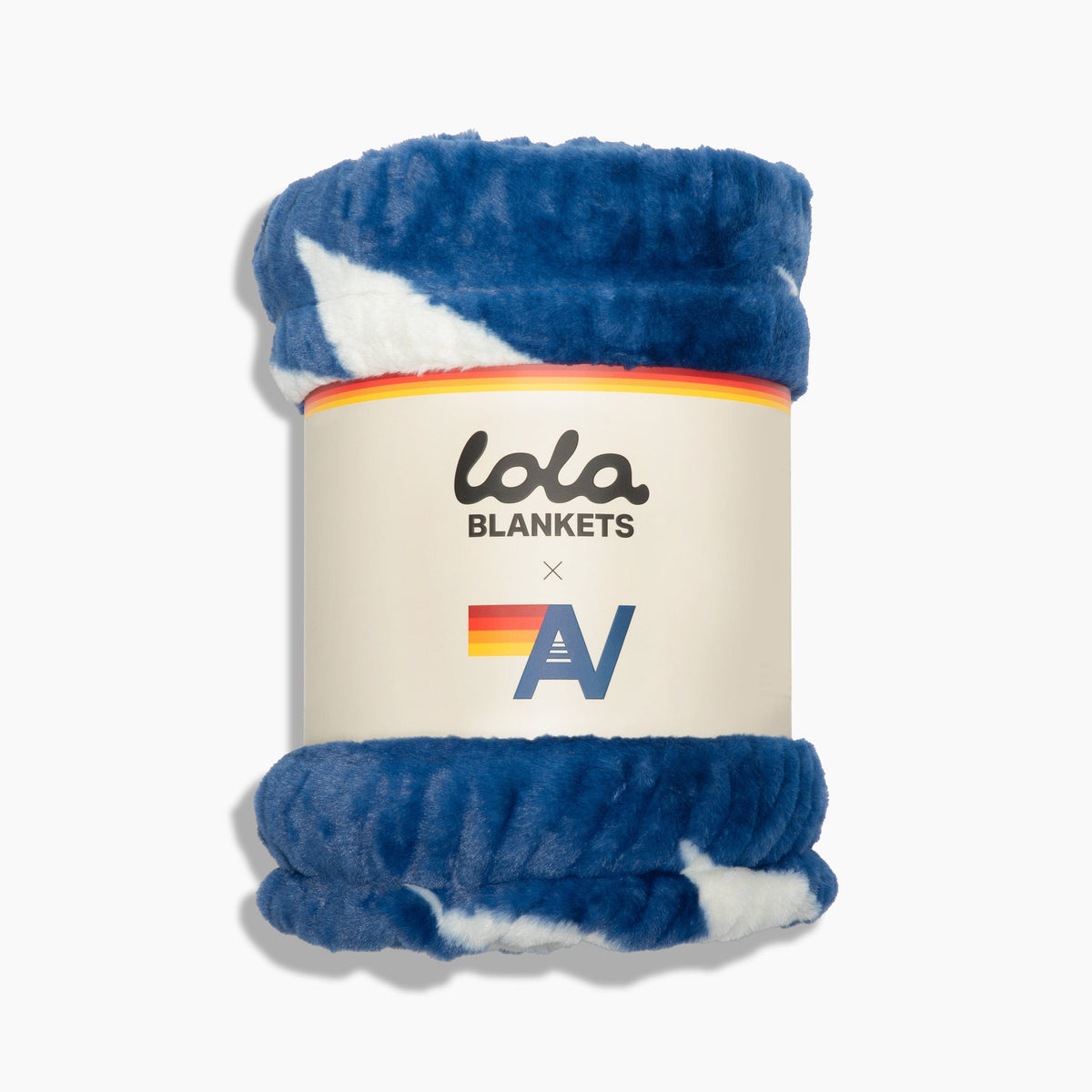 Classic Aviator Nation x Lola Blanket - Blue White Bolt