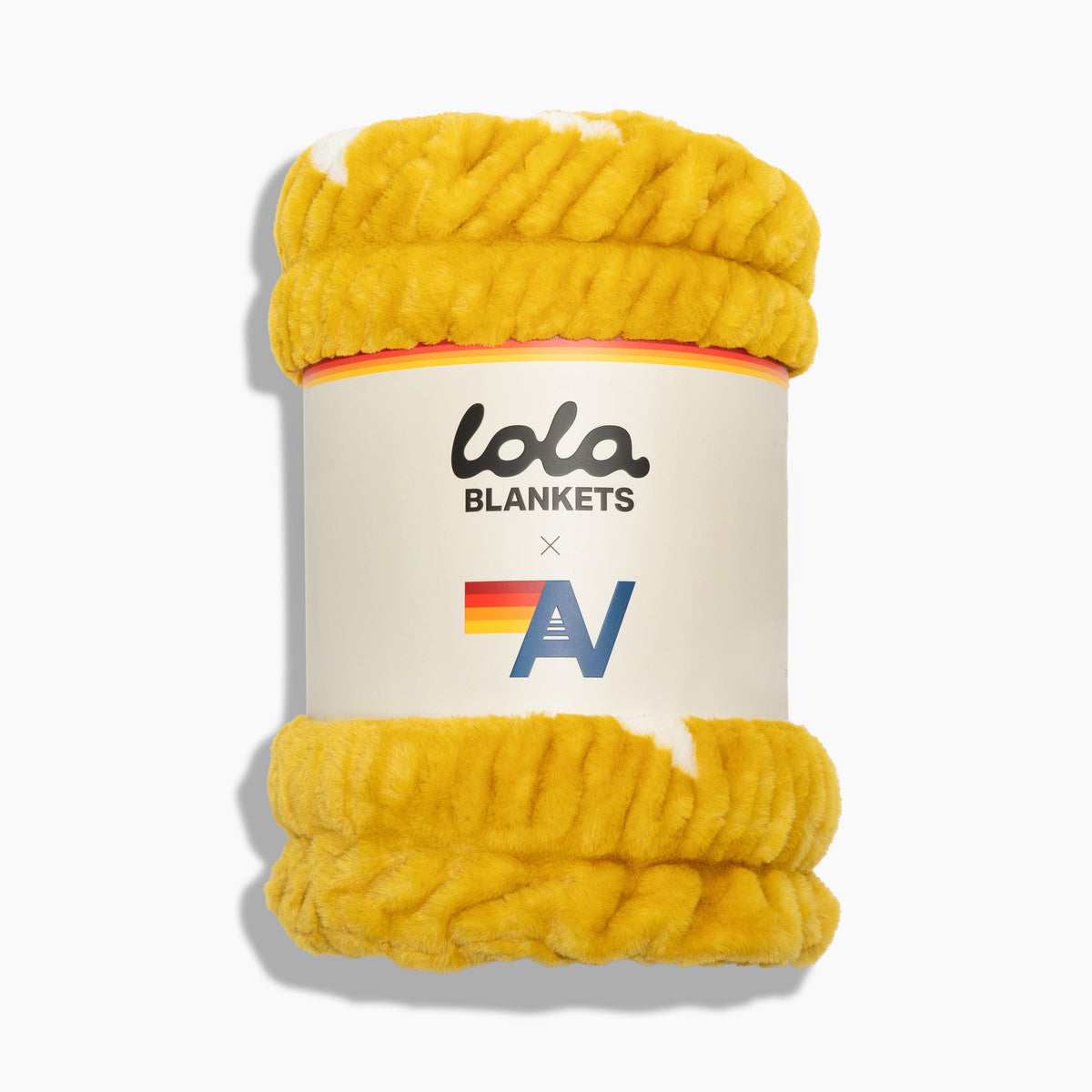 Classic Aviator Nation x Lola Blanket - Gold White Bolt