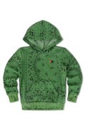 Classic KIDS BANDANA PULLOVER HOODIE - PALM
