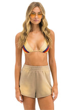 Classic BOLT STITCH CLUB SHORTS - FADED TAN
