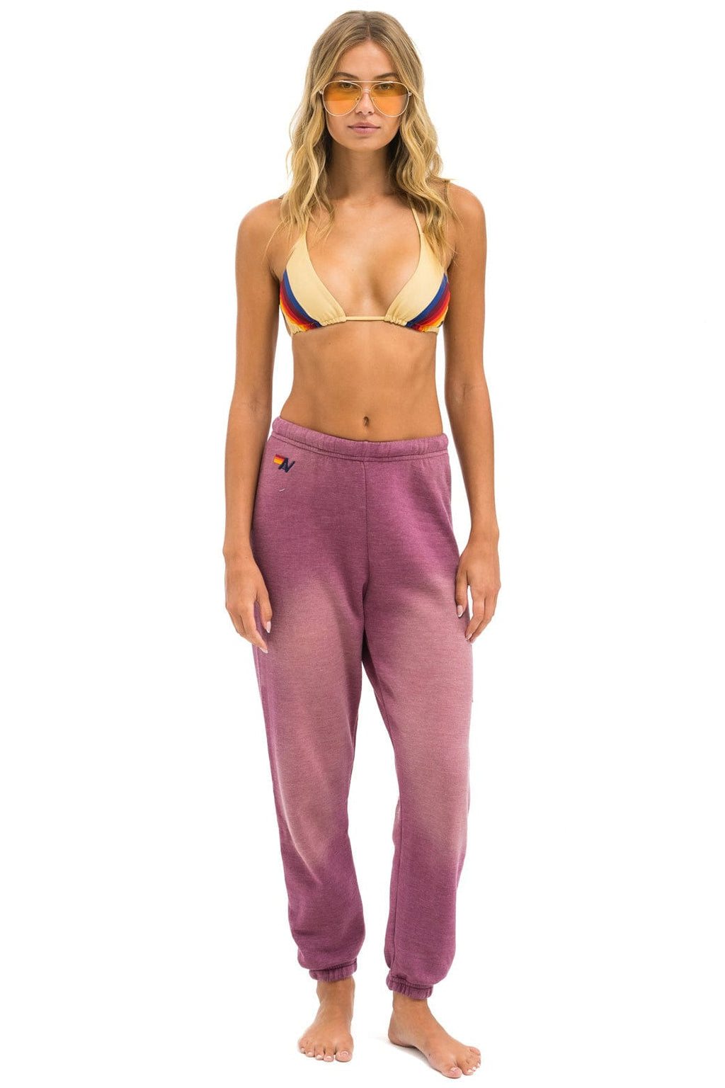Classic BOLT STITCH SWEATPANTS - FADED BERRY