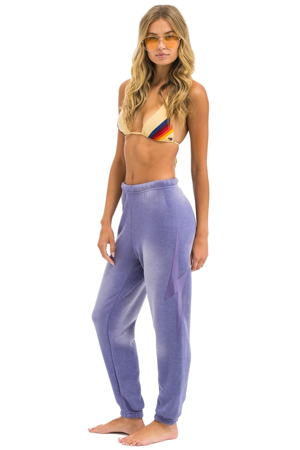 Classic BOLT STITCH SWEATPANTS - FADED GRAPE