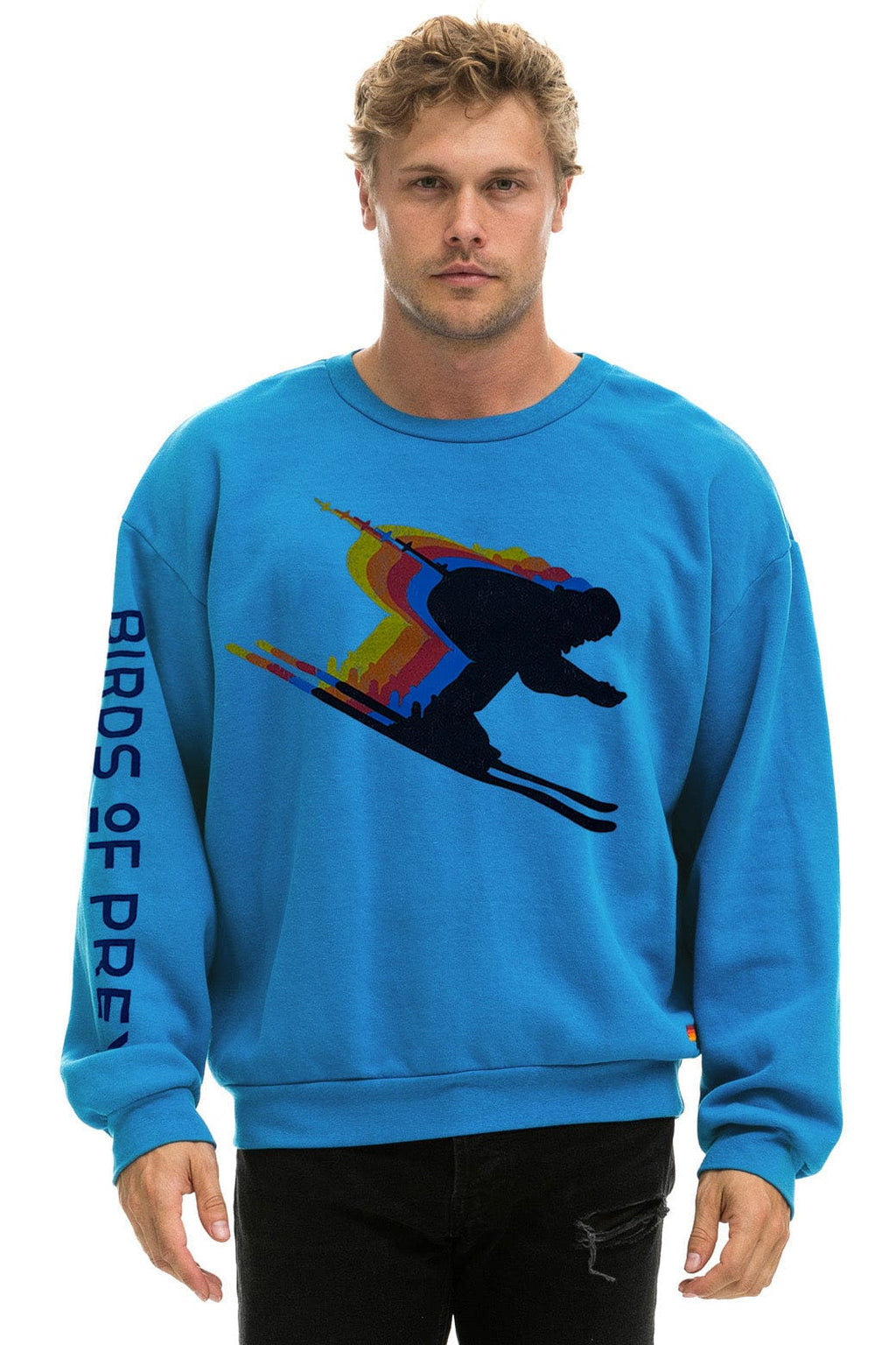 Classic BIRDS OF PREY 2024 CREW SWEATSHIRT RELAXED - COBALT