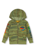 Classic KIDS AVIATOR NATION NEW YORK CITY ZIP HOODIE - CAMO