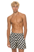 Classic MENS COTTON LUXE POPLIN RELAXED SHORT - VINTAGE BLACK CHECK