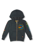 Classic KIDS AVIATOR NATION ASPEN ZIP HOODIE - CHARCOAL