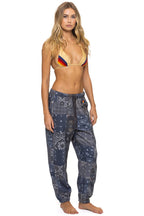 Classic BANDANA QUILTED SWEATPANTS - CHARCOAL