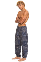 Classic BANDANA QUILTED SWEATPANTS - CHARCOAL