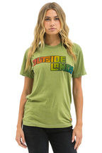 Classic OUTSIDE LANDS 2025 CREW TEE - JUNGLE GREEN