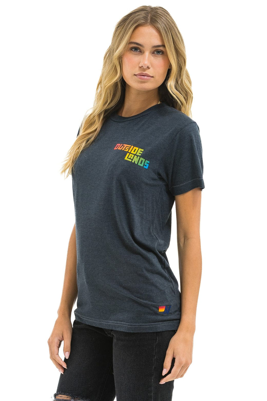 Classic OUTSIDE LANDS 2025 CREW TEE - CHARCOAL