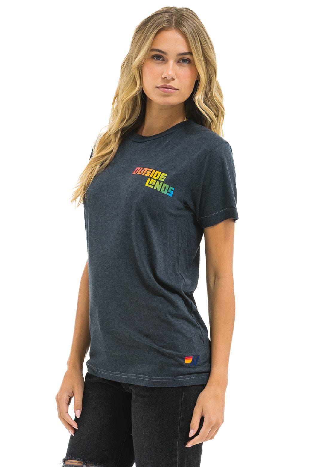 Classic OUTSIDE LANDS 2025 CREW TEE - CHARCOAL