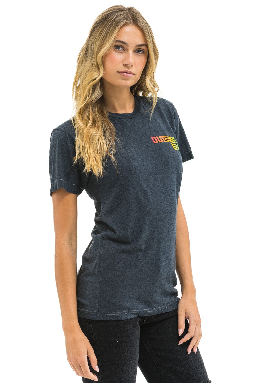 Classic OUTSIDE LANDS 2025 CREW TEE - CHARCOAL
