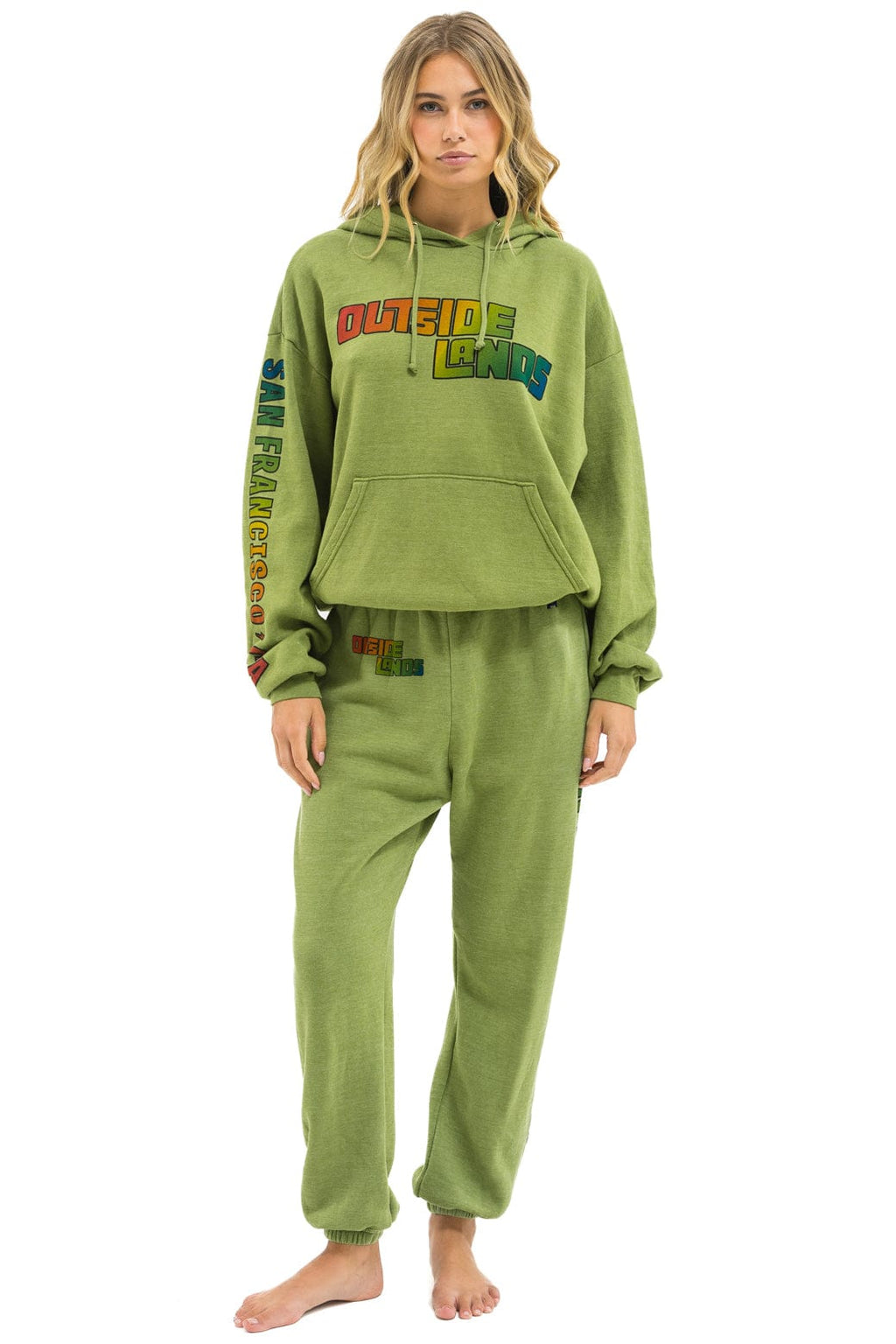 Classic OUTSIDE LANDS 2025 UNISEX SWEATPANTS - JUNGLE GREEN