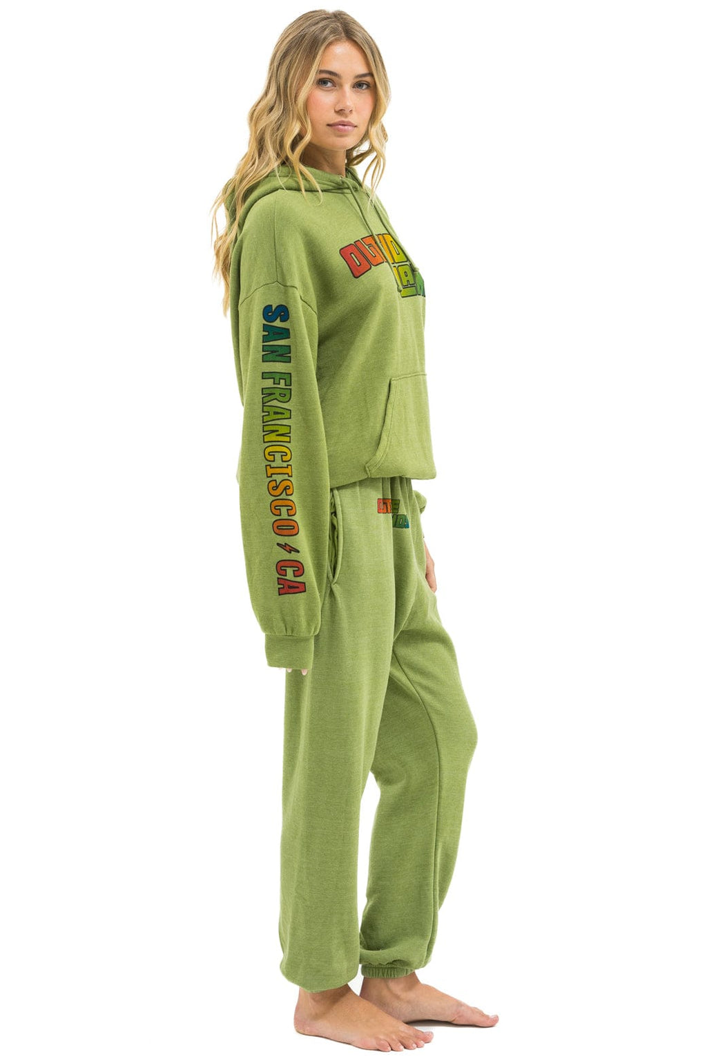 Classic OUTSIDE LANDS 2025 UNISEX SWEATPANTS - JUNGLE GREEN