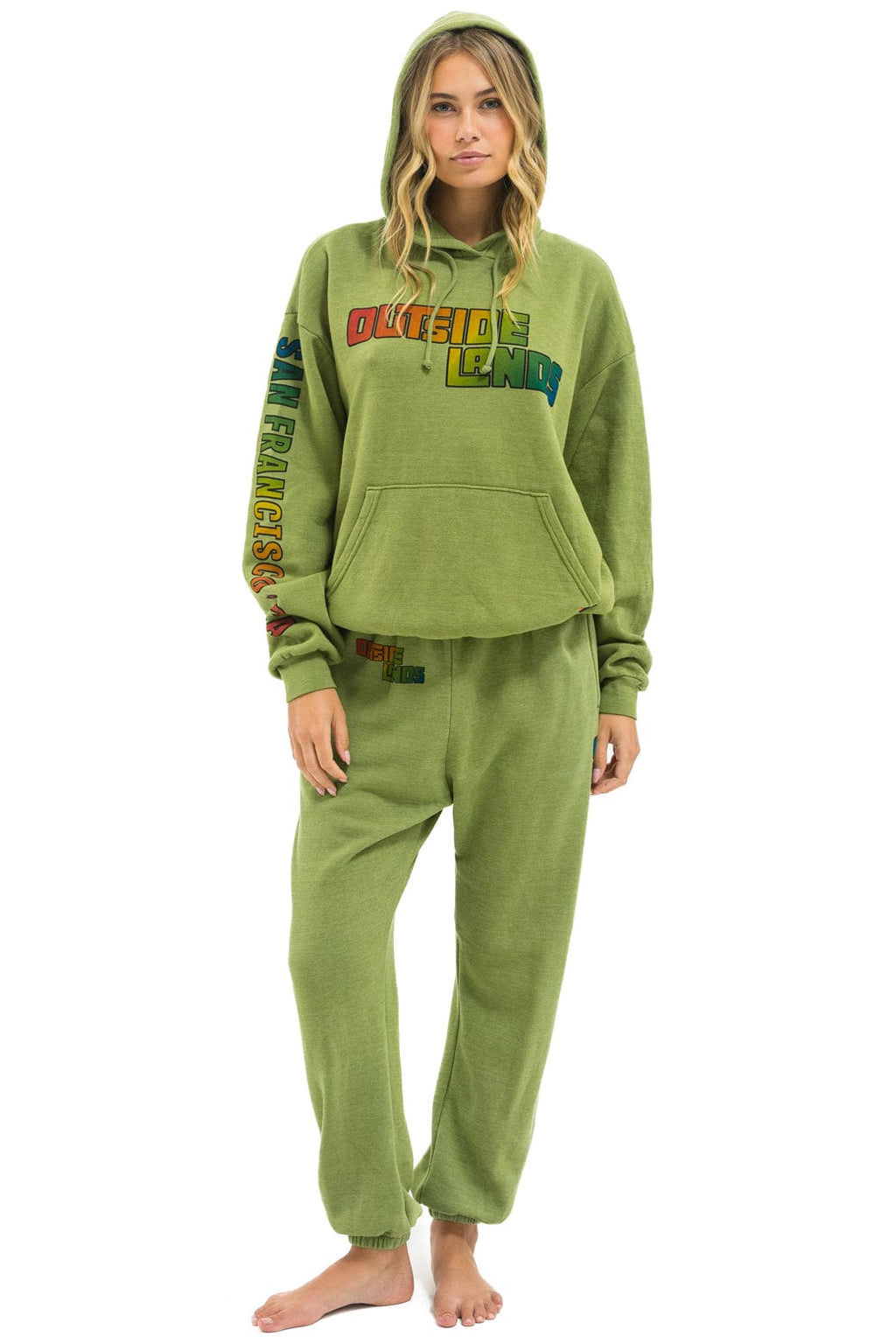 Classic OUTSIDE LANDS 2025 UNISEX SWEATPANTS - JUNGLE GREEN