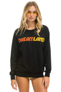 Classic DREAMLAND LOGO CREW SWEATSHIRT - BLACK