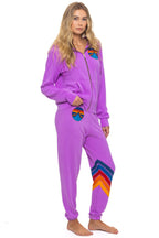 Classic ALL SEASONS CIRCLE ZIP HOODIE - NEON PURPLE