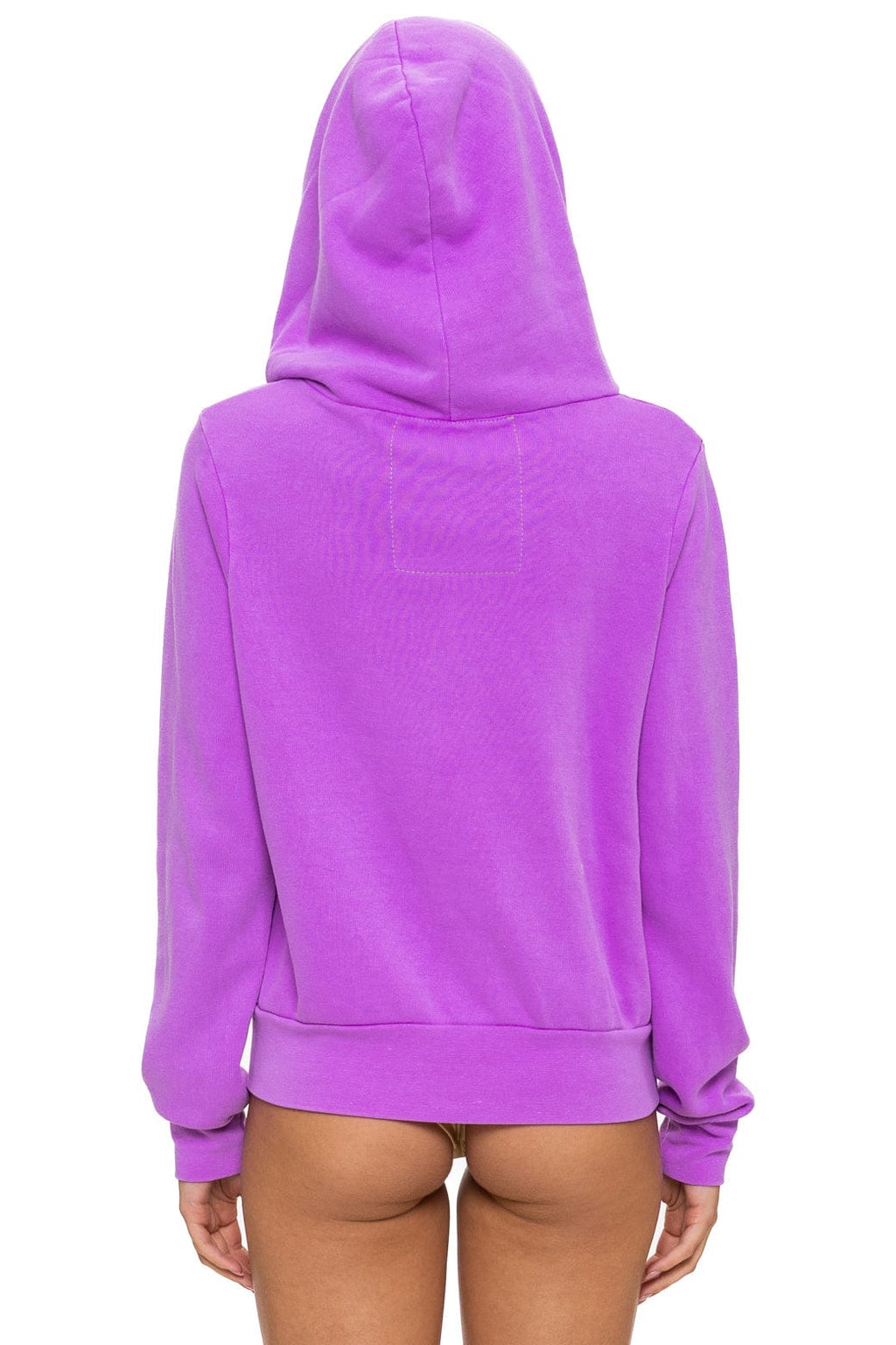 Classic ALL SEASONS CIRCLE ZIP HOODIE - NEON PURPLE