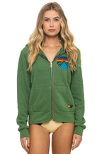 Classic ALL SEASONS CIRCLE ZIP HOODIE - PALM
