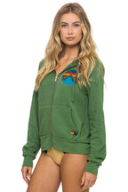 Classic ALL SEASONS CIRCLE ZIP HOODIE - PALM