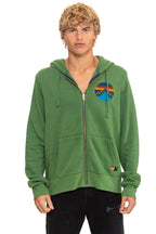 Classic ALL SEASONS CIRCLE ZIP HOODIE - PALM