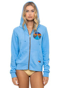 Classic ALL SEASONS CIRCLE ZIP HOODIE - SKY