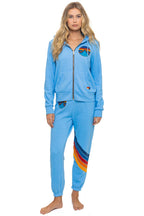 Classic ALL SEASONS CIRCLE ZIP HOODIE - SKY