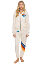 Classic ALL SEASONS CIRCLE ZIP HOODIE - VINTAGE WHITE