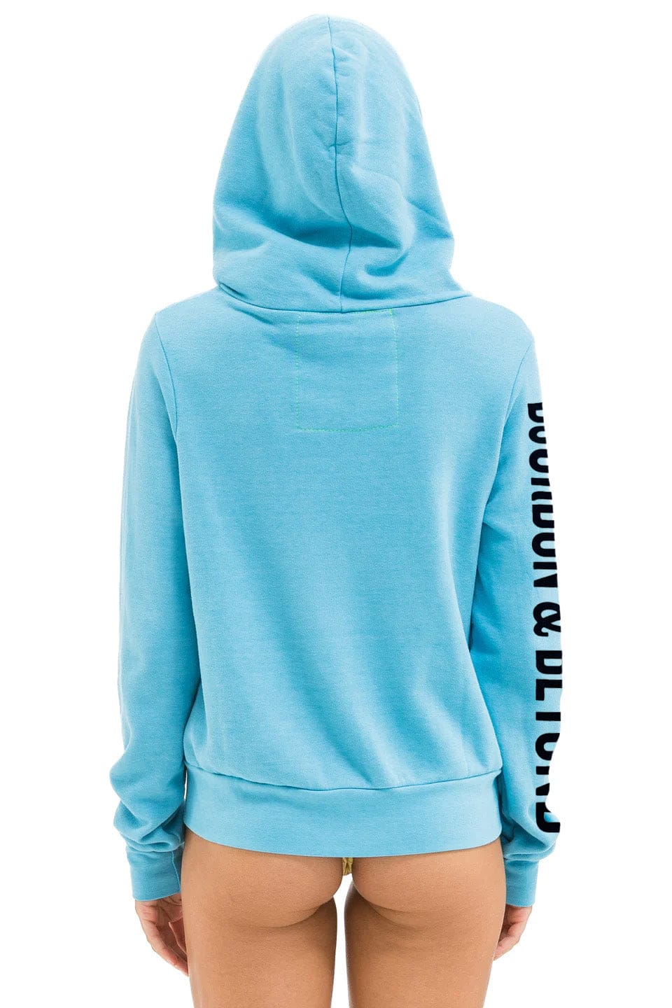 Classic BOURBON AND BEYOND 2025 ZIP HOODIE RELAXED - AQUA