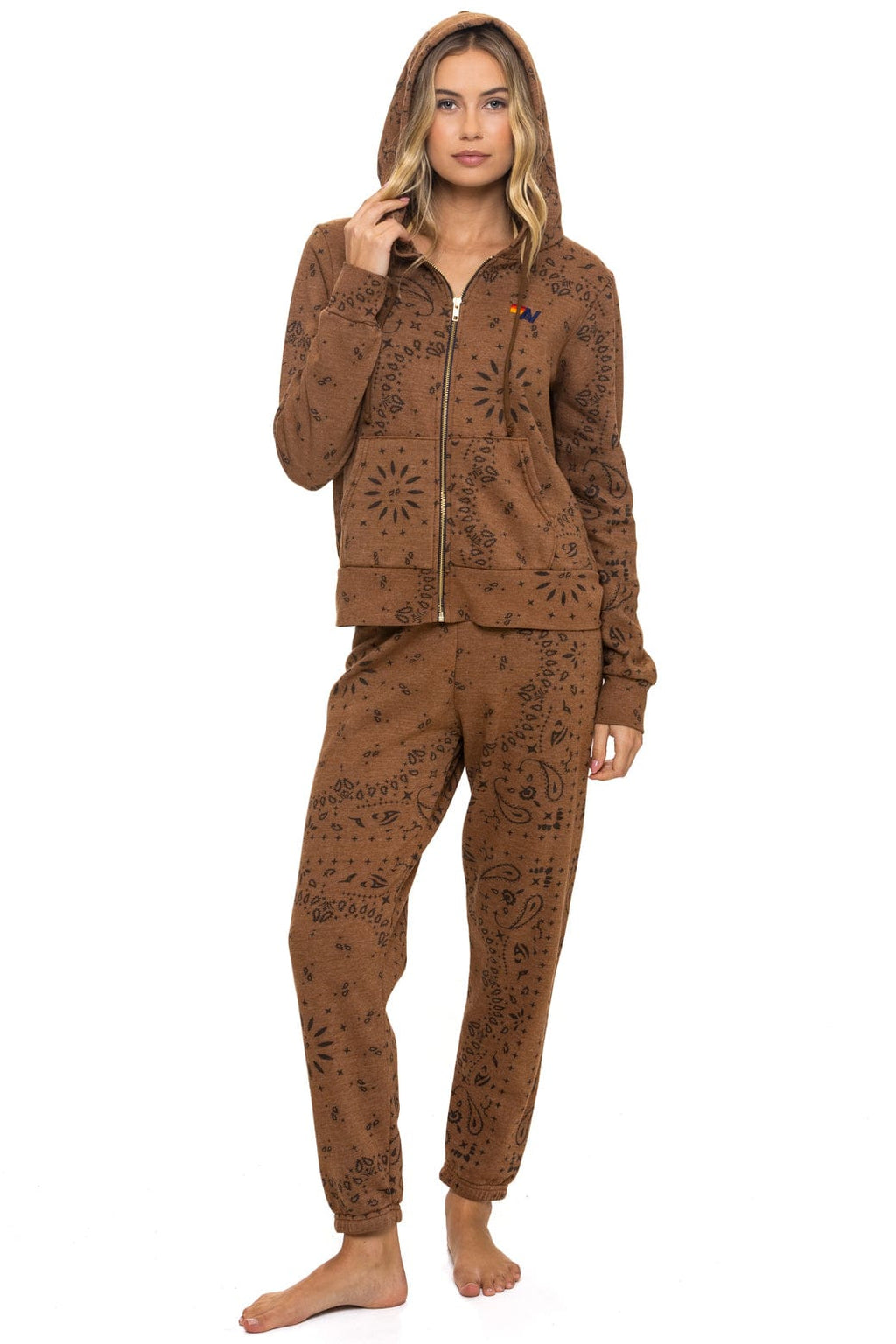 Classic BANDANA SWEATPANTS - CINNAMON