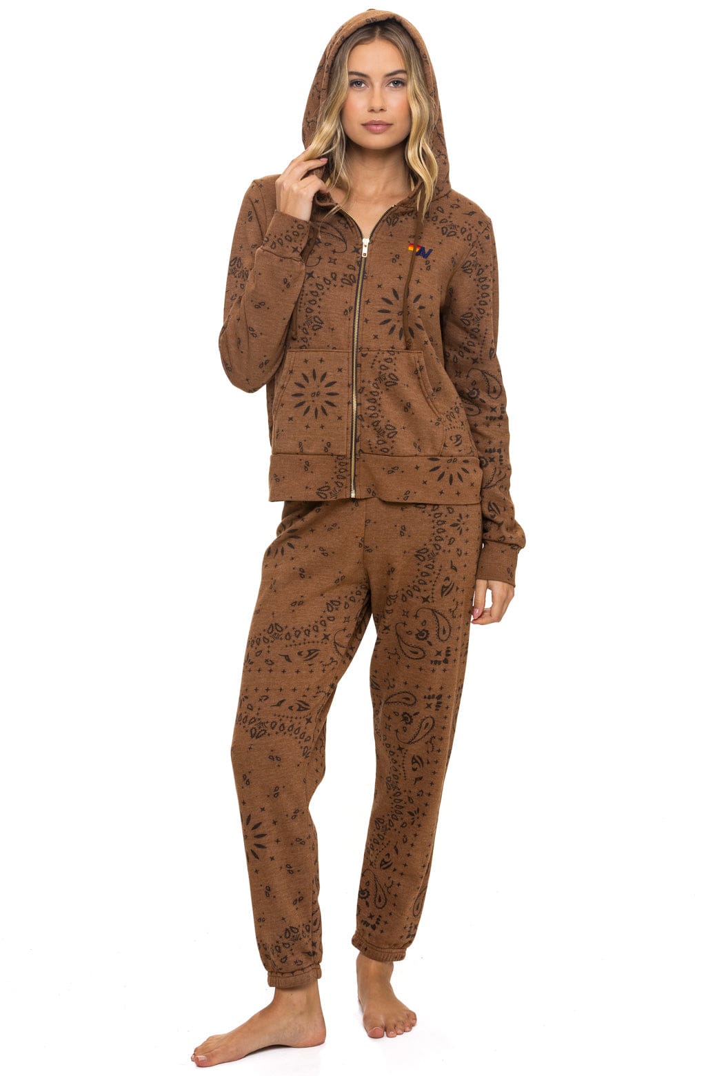 Classic BANDANA SWEATPANTS - CINNAMON