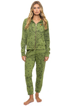 Classic BANDANA ZIP HOODIE - JUNGLE GREEN