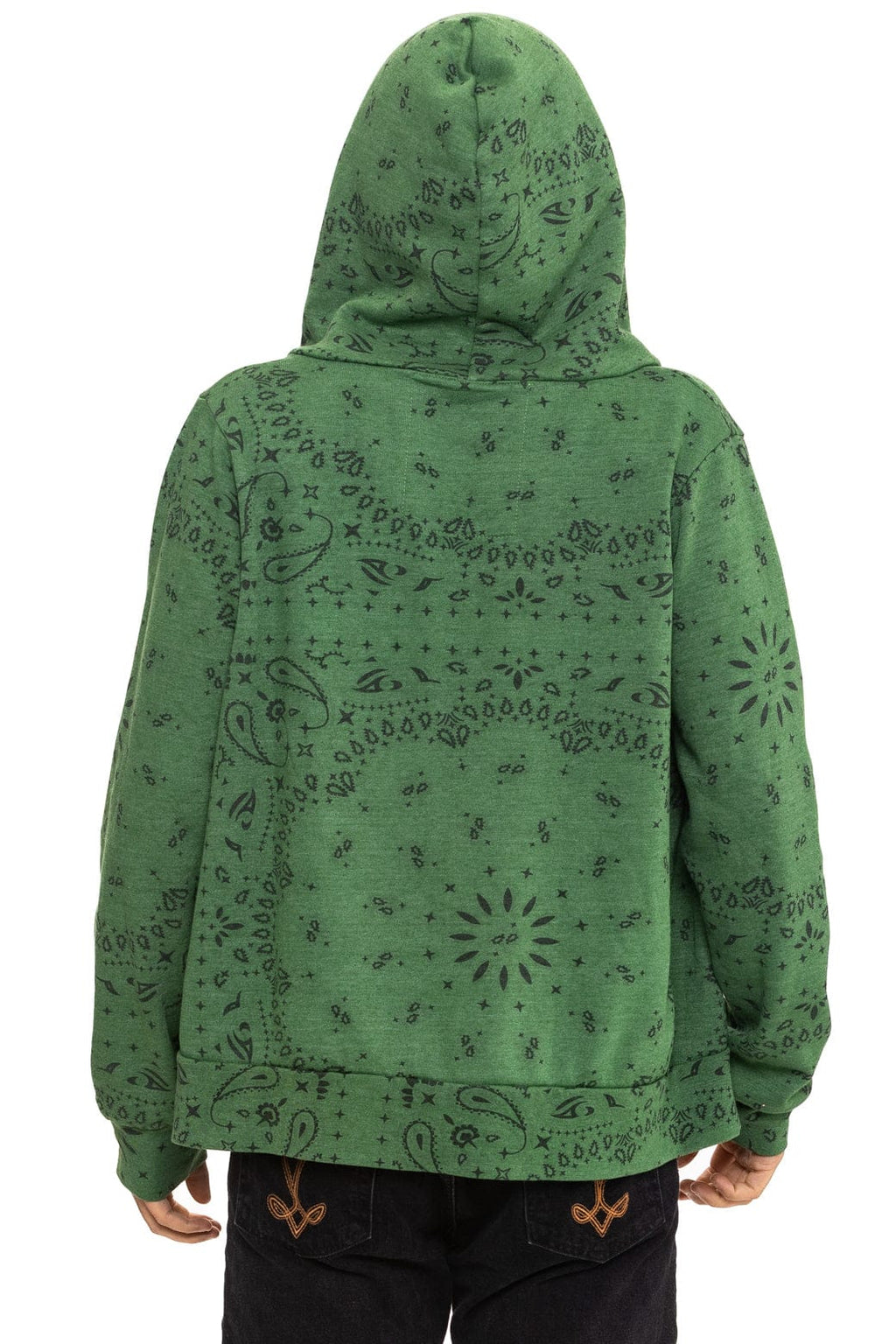 Classic BANDANA ZIP HOODIE - PALM