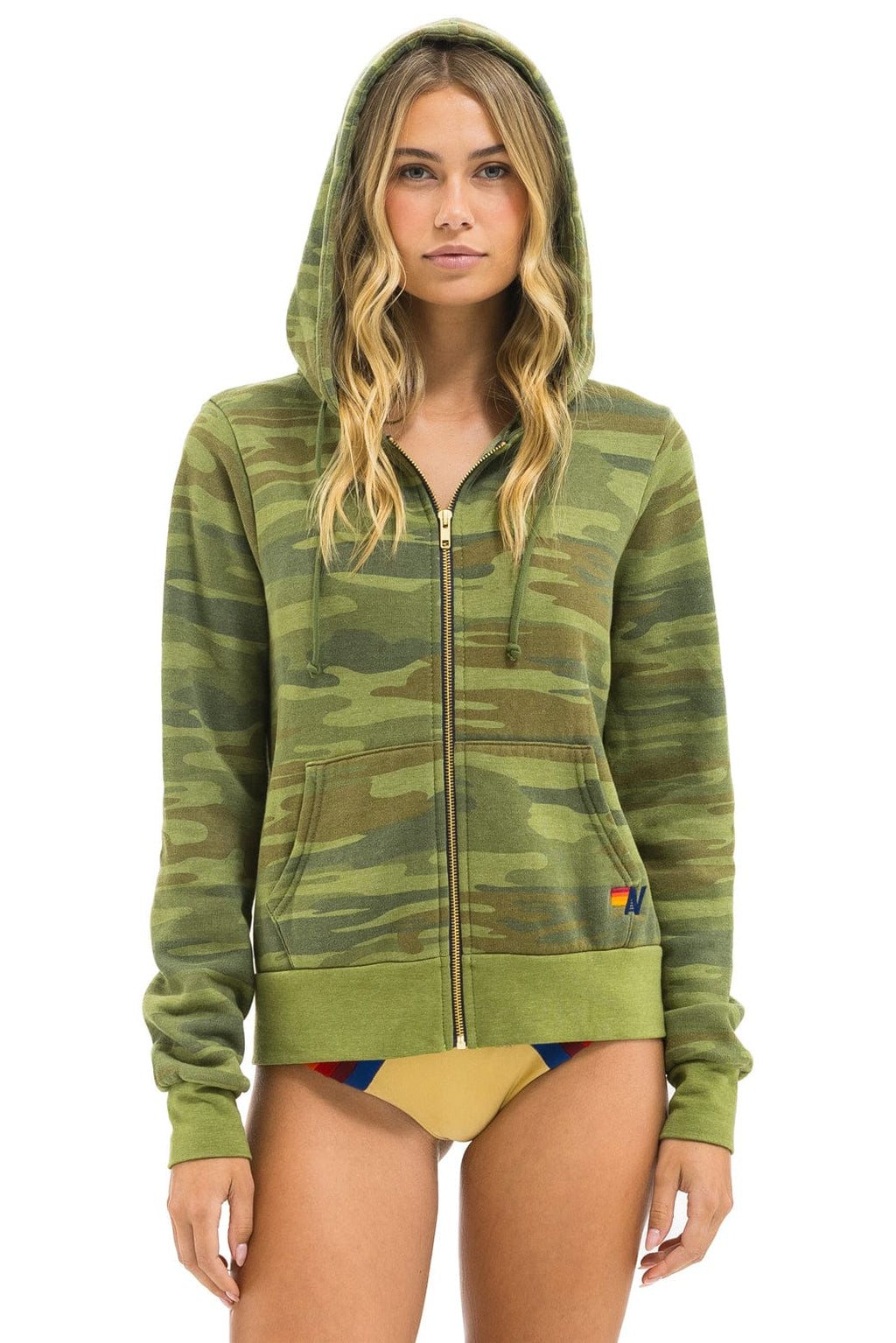 Classic BOLT HOODIE - CAMO NEON PINK