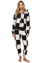 Classic CHECK QUILTED SWEATPANTS - VINTAGE WHITE BLACK