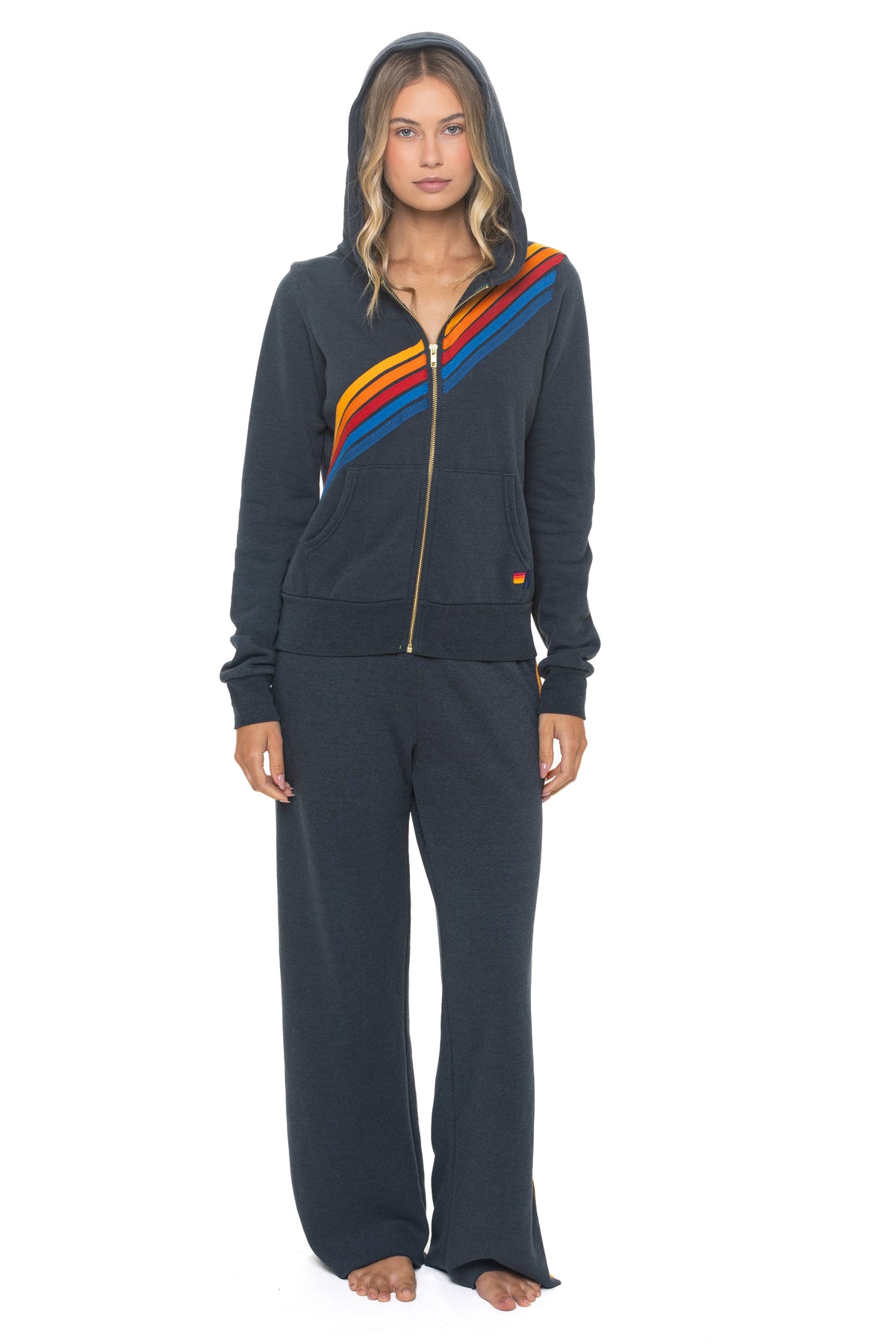 Classic DISCO ZIP HOODIE - CHARCOAL