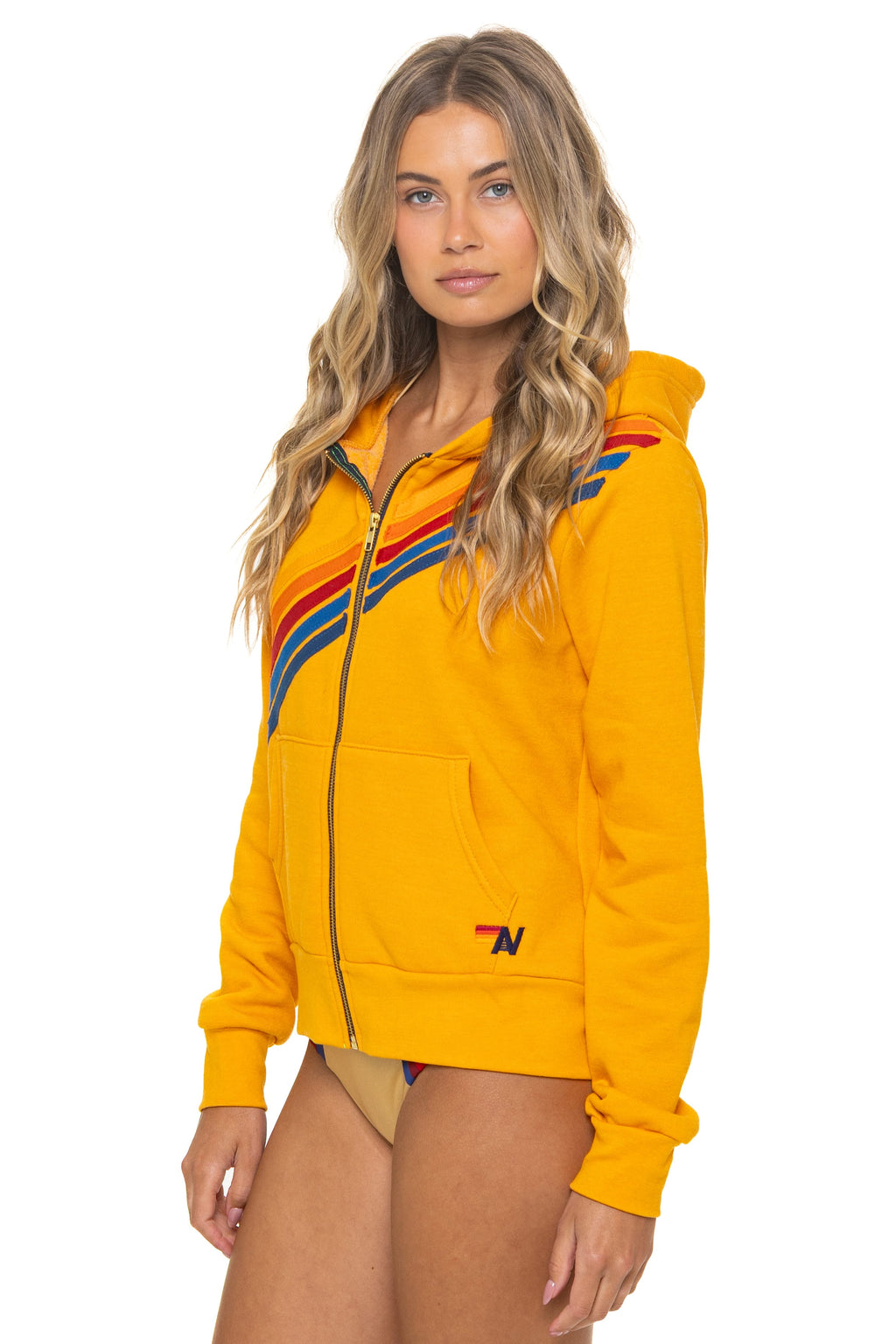 Classic DISCO ZIP HOODIE - VINTAGE GOLD
