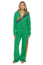 Classic DISCO ZIP HOODIE - KELLY GREEN